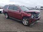 2017 Chevrolet Tahoe Lt Red vin: 1GNSKBKC4HR404522
