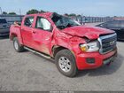2016 Gmc Canyon 2wd Красный vin: 1GTG5BEA2G1383909