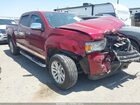 2018 Gmc Canyon Slt Red vin: 1GTG6DEN7J1230767