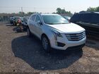 2017 Cadillac Xt5 Luxury Silver vin: 1GYKNBRS0HZ296357