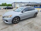 2016 Honda Accord Lx Silver vin: 1HGCR2F30GA059734