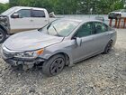 2017 Honda Accord Lx Gray vin: 1HGCR2F34HA124330