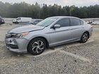 2016 Honda Accord Lx Gray vin: 1HGCR2F35GA197821