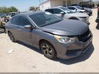 2017 Honda Accord Lx Gray vin: 1HGCR2F35HA093475