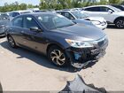2016 Honda Accord Lx Gray vin: 1HGCR2F36GA018850