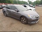 2016 Honda Accord Lx Gray vin: 1HGCR2F36GA145145