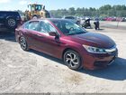 2016 Honda Accord Lx Red vin: 1HGCR2F36GA216067