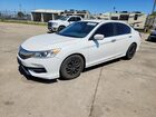 2017 Honda Accord Lx White vin: 1HGCR2F37HA120918