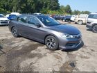 2016 Honda Accord Lx Gray vin: 1HGCR2F3XGA075987