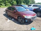 2016 Honda Accord Sport Maroon vin: 1HGCR2F52GA227021