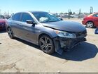 2016 Honda Accord Sport Gray vin: 1HGCR2F56GA054586