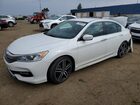 2016 Honda Accord Sport White vin: 1HGCR2F56GA185467