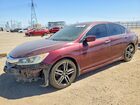 2016 Honda Accord Sport Burgundy vin: 1HGCR2F58GA162174