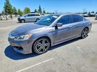 2017 Honda Accord Sport Gray vin: 1HGCR2F58HA073612