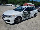 2016 Honda Accord Sport White vin: 1HGCR2F5XGA056986
