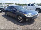 2016 Honda Accord Ex Синий vin: 1HGCR2F71GA115568