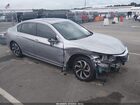 2016 Honda Accord Ex Silver vin: 1HGCR2F73GA043255