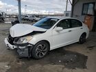 2017 Honda Accord Ex White vin: 1HGCR2F73HA278062