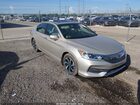 2016 Honda Accord Ex Beige vin: 1HGCR2F78GA057958