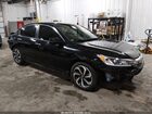 2016 Honda Accord Ex-l Black vin: 1HGCR2F80GA003997
