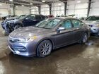 2016 Honda Accord Exl Gray vin: 1HGCR2F92GA069587