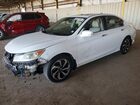 2017 Honda Accord Exl White vin: 1HGCR2F97HA078741