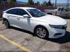 2018 Honda Accord Lx White vin: 1HGCV1F10JA062886