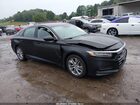 2018 Honda Accord Lx Black vin: 1HGCV1F12JA070469