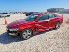 2018 Honda Accord Lx Red vin: 1HGCV1F12JA228681