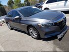 2018 Honda Accord Lx Gray vin: 1HGCV1F17JA064506