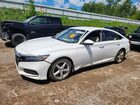 2018 Honda Accord Lx White vin: 1HGCV1F19JA131610