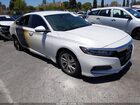 2020 Honda Accord Lx White vin: 1HGCV1F1XLA058797