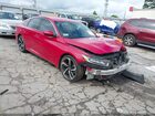 2018 Honda Accord Sport Red vin: 1HGCV1F30JA218944