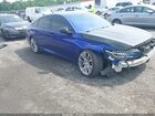 2021 Honda Accord Sport Blue vin: 1HGCV1F30MA110831