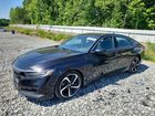 2022 Honda Accord Sport Черный vin: 1HGCV1F30NA074396