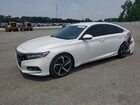 2019 Hond Accord White vin: 1HGCV1F31KA031553