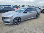 2022 Honda Accord Sport Silver vin: 1HGCV1F33NA121033