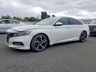 2019 Honda Accord Sport White vin: 1HGCV1F36KA020273