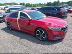 2019 Honda Accord Sport Red vin: 1HGCV1F36KA027210