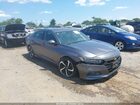 2019 Honda Accord Sport Gray vin: 1HGCV1F36KA038613