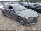 2018 Honda Accord Sport Gray vin: 1HGCV1F37JA091187