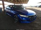 2018 Honda Accord Sport Blue vin: 1HGCV1F37JA123992