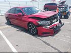 2018 Honda Accord Sport Красный vin: 1HGCV1F37JA177731