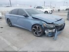 2022 Honda Accord Sport Light Blue vin: 1HGCV1F37NA036308