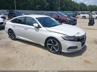 2018 Honda Accord Sport White vin: 1HGCV1F38JA175423