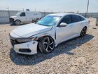 2019 Honda Accord Sport White vin: 1HGCV1F38KA081639
