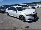 2022 Honda Accord Sport White vin: 1HGCV1F38NA116457