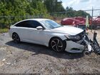 2018 Honda Accord Sport White vin: 1HGCV1F39JA147386