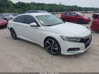 2019 Honda Accord Sport White vin: 1HGCV1F39KA112882