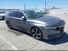 2018 Honda Accord Sport Gray vin: 1HGCV1F3XJA262983
